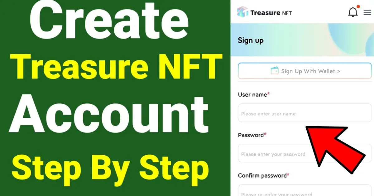 Treasure nft login